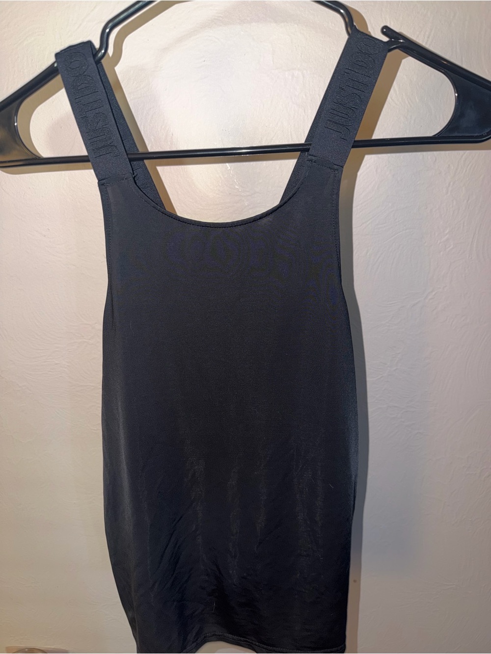 Nike Black Scoop Tank with Branded Straps
